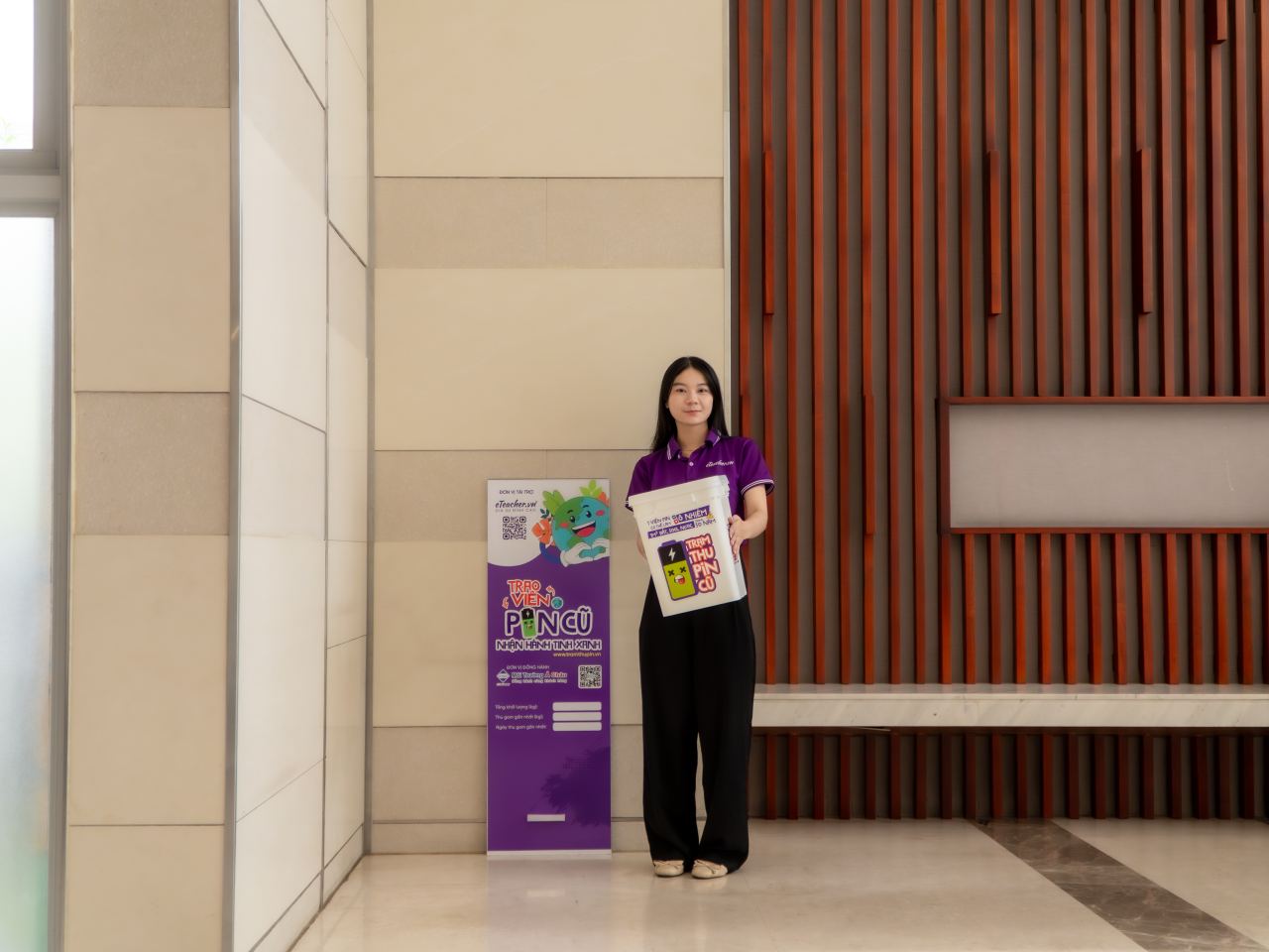 Ảnh chiến dịch Trạm thu pin cũ