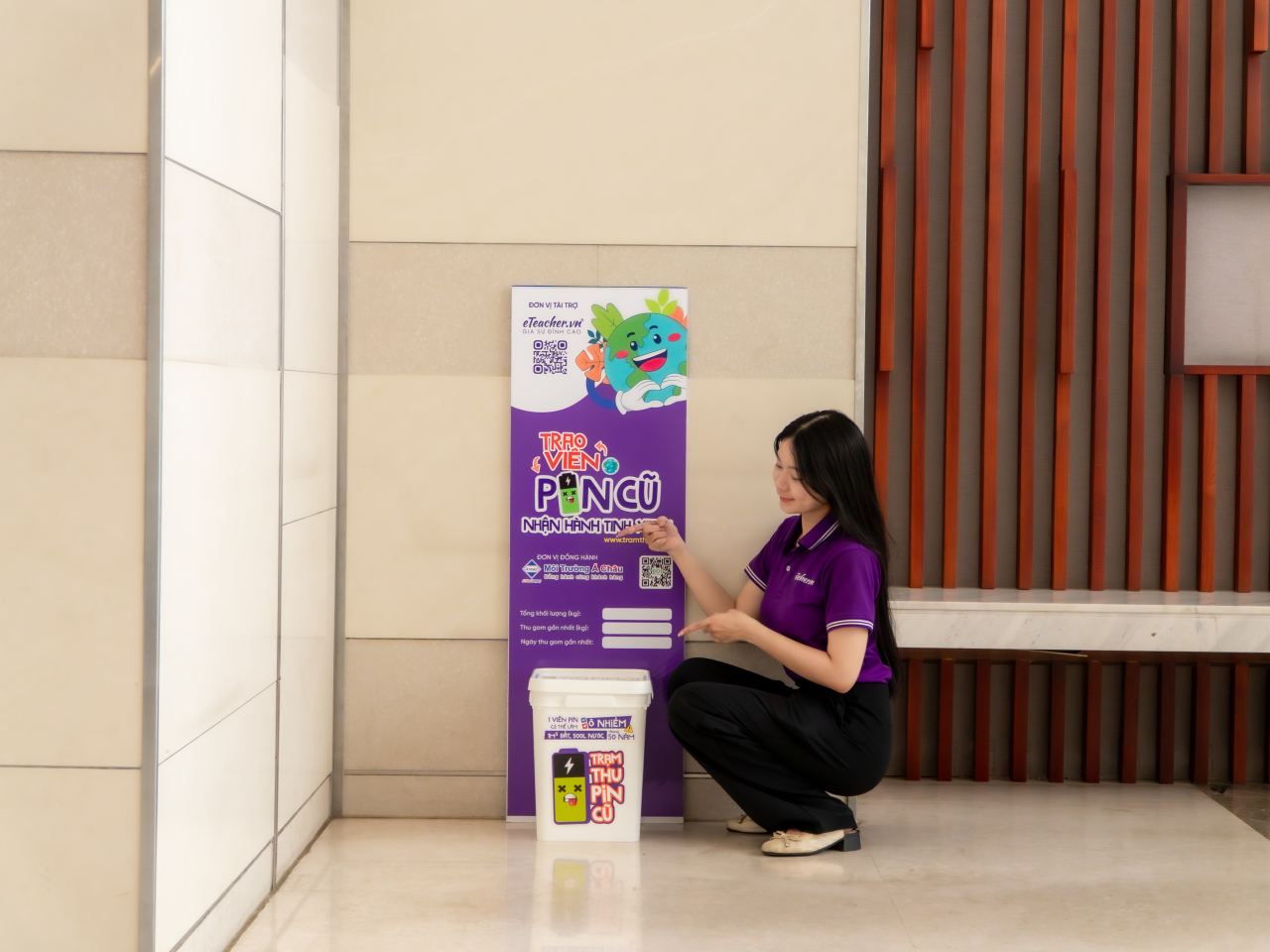 Ảnh chiến dịch Trạm thu pin cũ