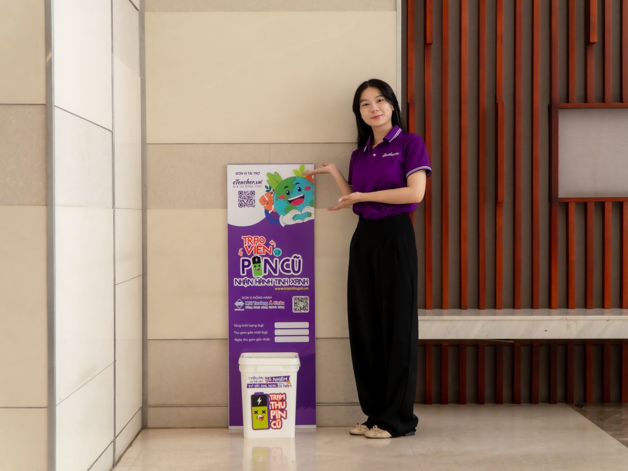 Ảnh chiến dịch Trạm thu pin cũ
