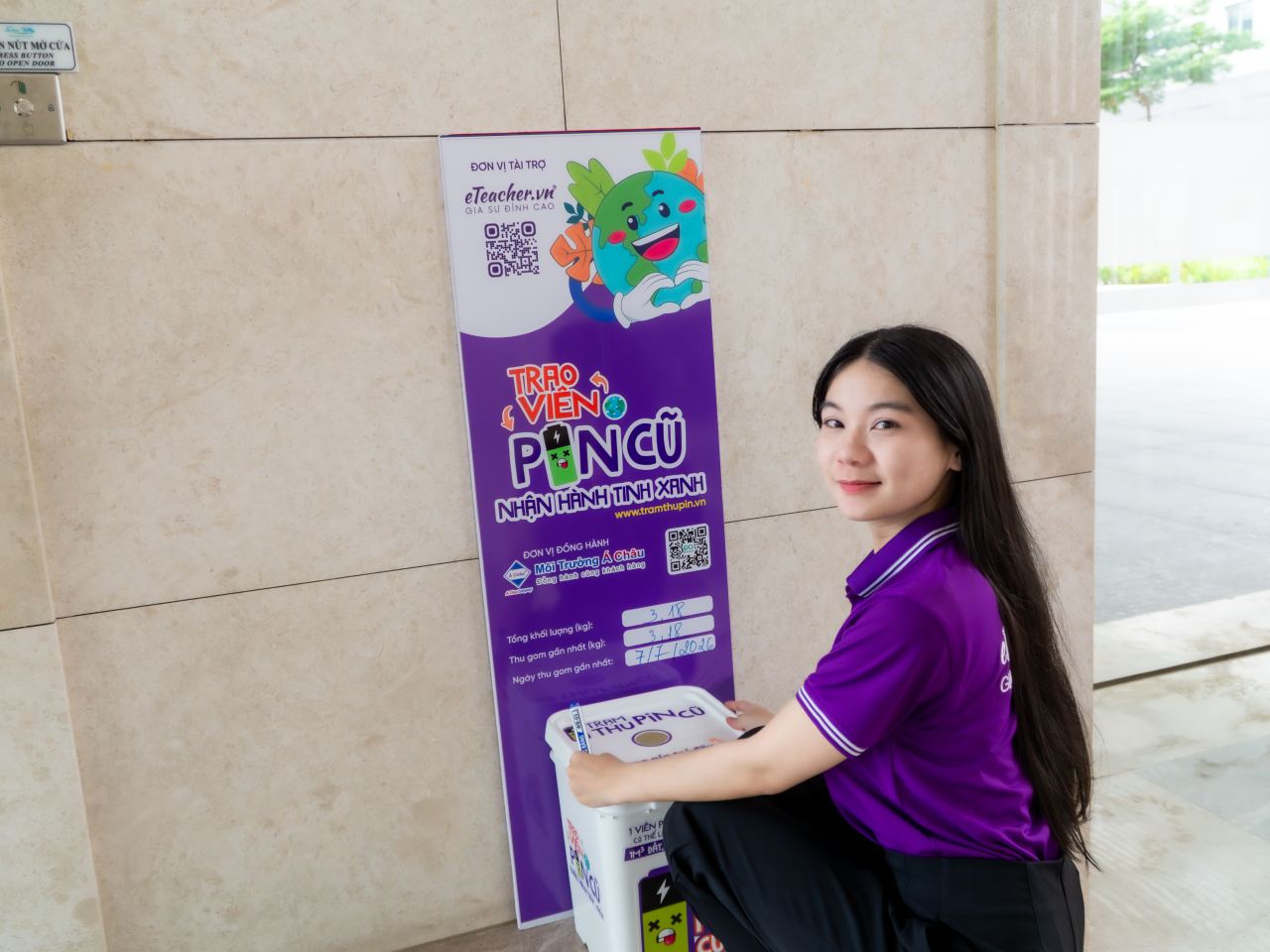 Ảnh chiến dịch Trạm thu pin cũ