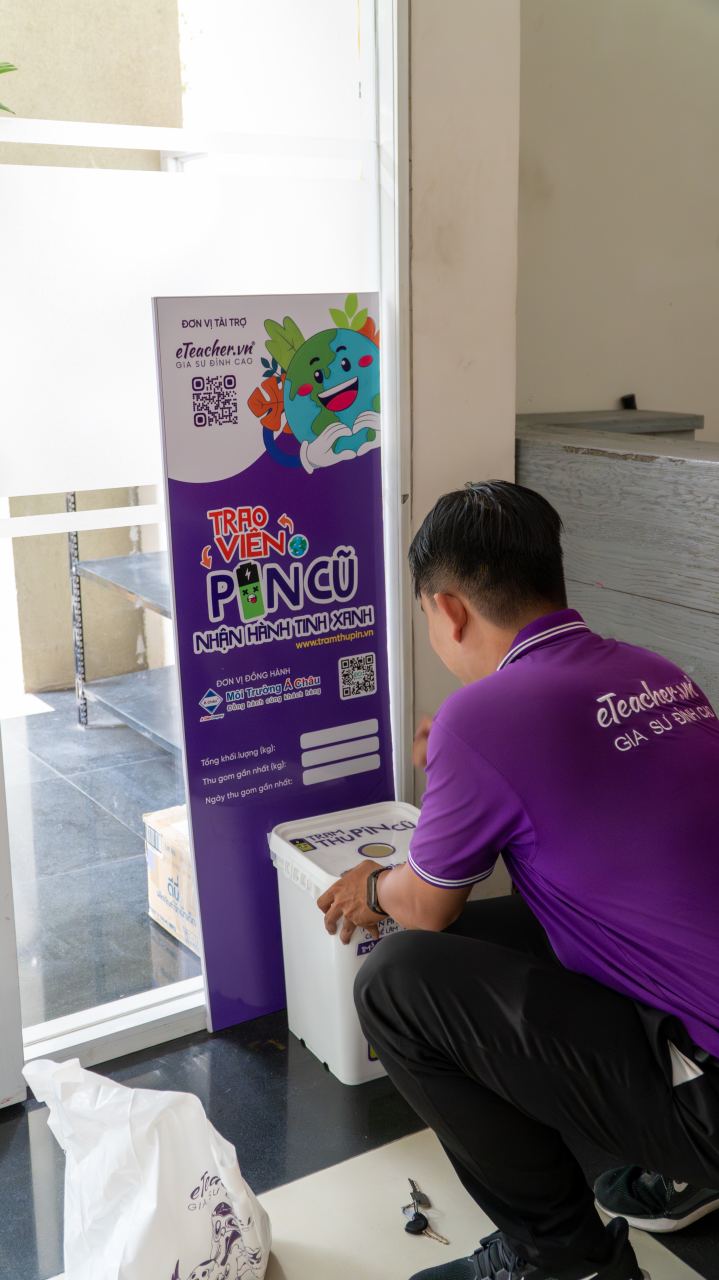 Hình ảnh chiến dịch Trạm thu pin cũ