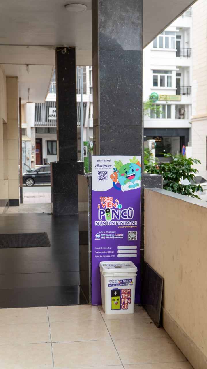 Ảnh chiến dịch Trạm thu pin cũ