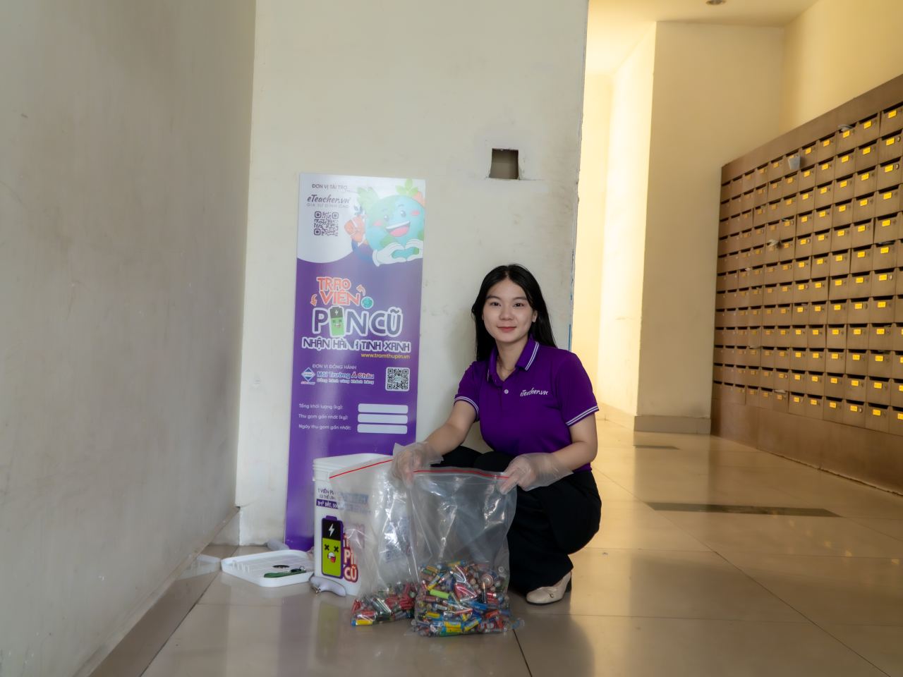 Hình ảnh chiến dịch Trạm thu pin cũ